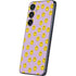 Purple Happy Face Pattern Galaxy S25 Skin